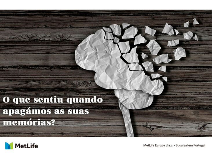 Através de um exercício prático, a MetLife mostra a todos os seus seguidores, o que poderá significar ter Alzheimer